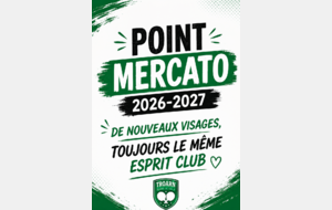 🏓 [INFO MUTATIONS ET REPRISES 2026-2027] 💚🤍
