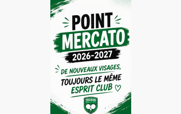 🏓 [INFO MUTATIONS ET REPRISES 2026-2027] 💚🤍